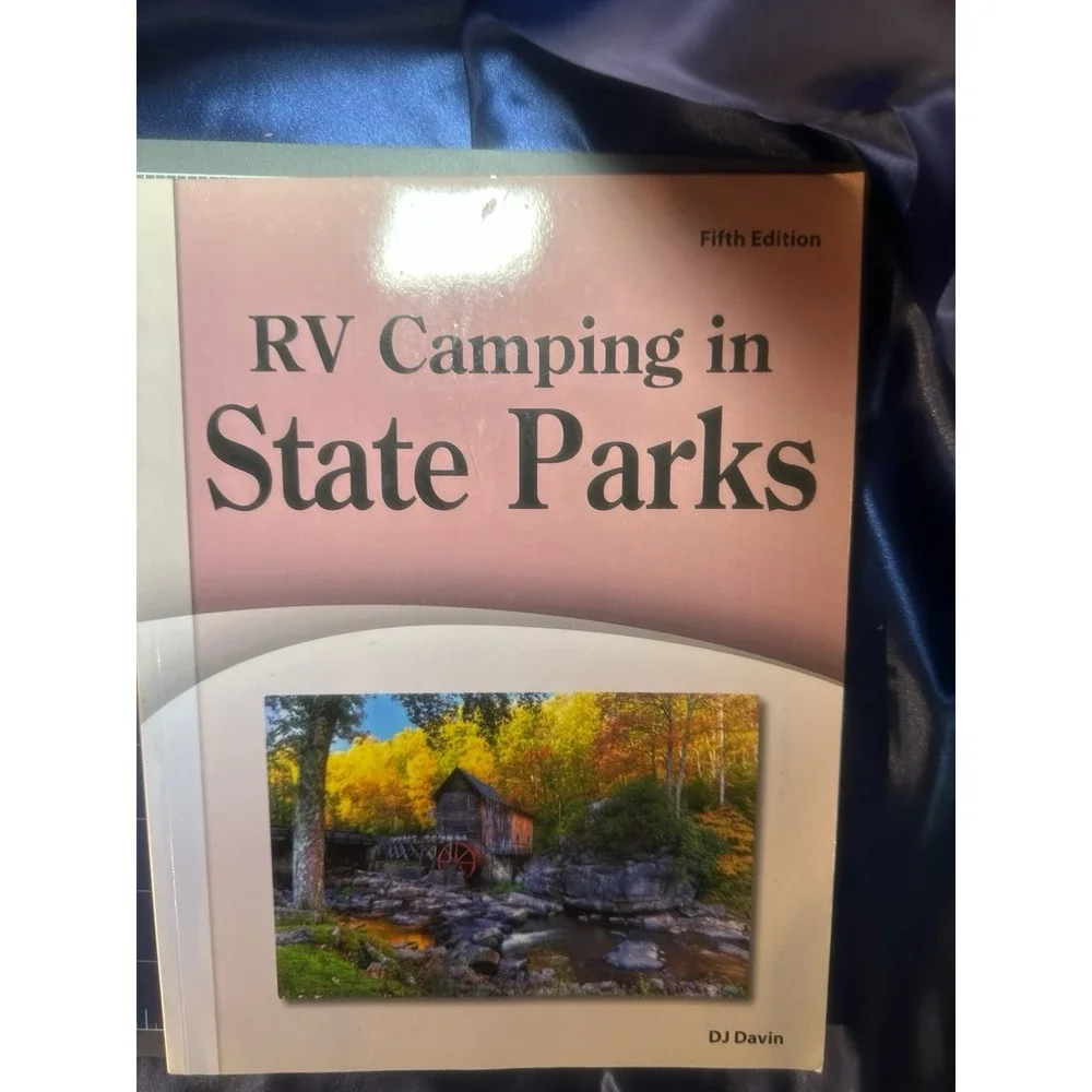 Lot Of 2! RV Camping in National Parks, 1st & 5th Editions DJ Davin & Roundabout